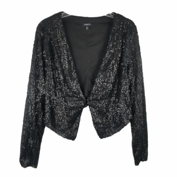Torrid Sequin Jacket - Picture 1 of 5